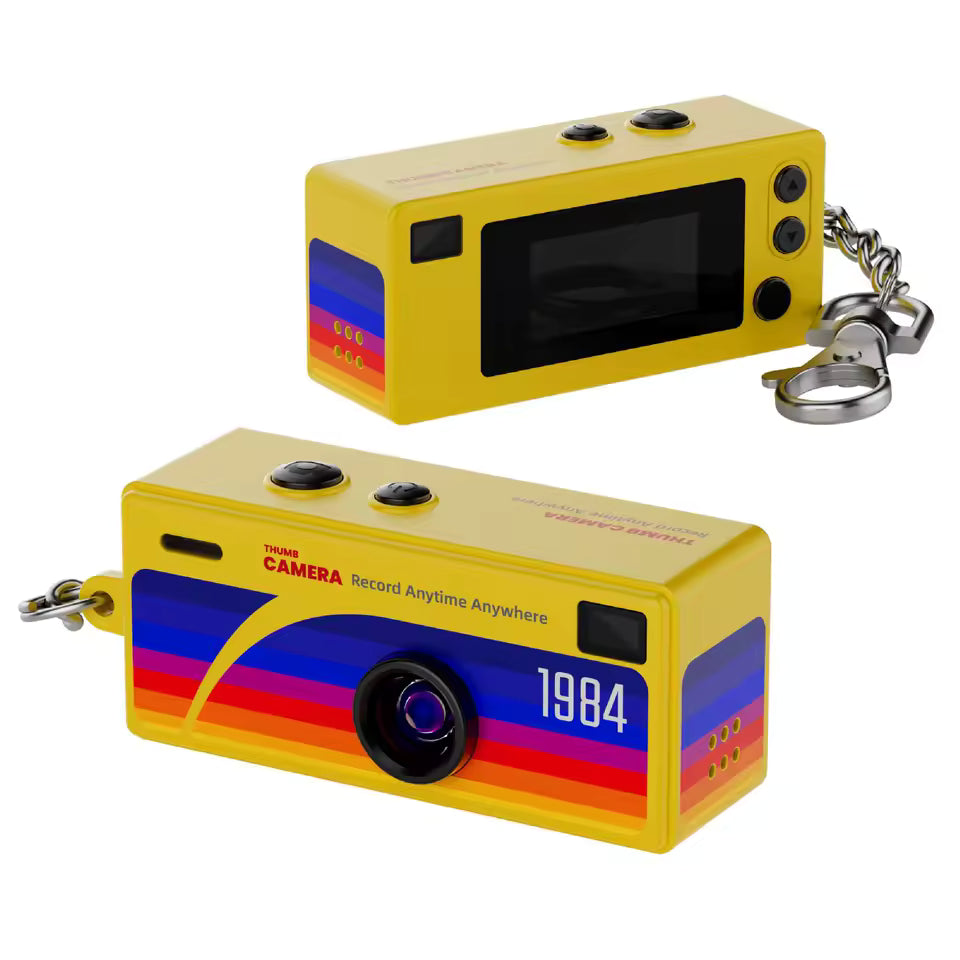Snappi Retro Vintage Camera Keychain